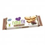 Naturfit wafle o smaku kakaowym bez cukru 180g