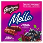 Goplana Mella Galaretka w czekoladzie o smaku czarnej porzeczki 190 g