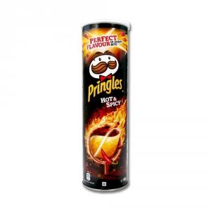 Pringles CHIPSY HOT&SPICY 165 g