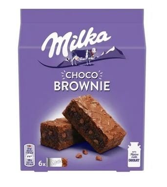 Milka brownie