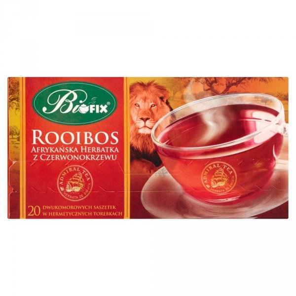 BIFIX Rooibos herbata afrykańska z czerwonokrzewu 40g