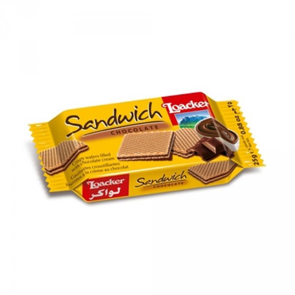 Sandwich Loacer - wafle czekoladowe 25 g