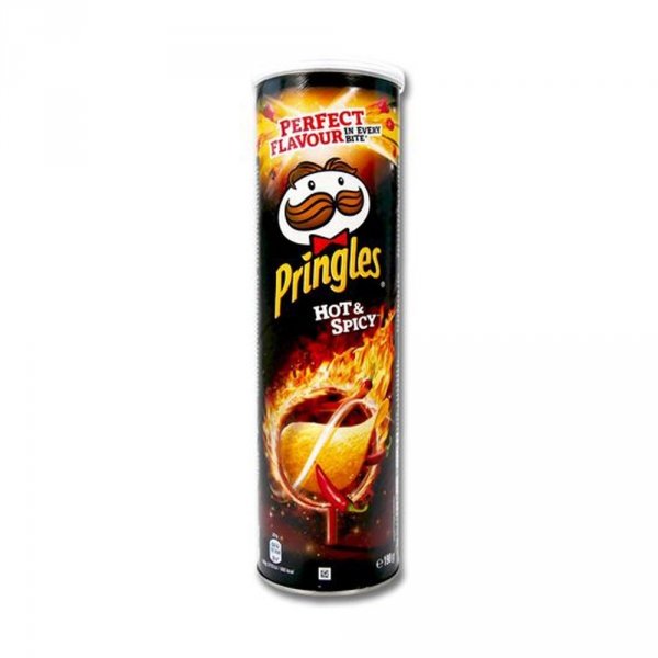 Pringles CHIPSY HOT&amp;SPICY 165G