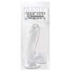 Dildo-BASIX 7.5 DONG W SUCTION CUP CLEAR