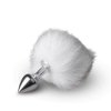 Bunny Tail Plug No. 1 - Silver/WhiteKorek analny