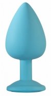 Plug-Anal Plug Emotions Cutie Large Blue Pink crystal