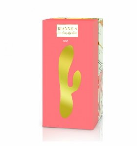 Rianne S ESSENTIALS - Xena Rabbit Vibrator Peach & Coral 