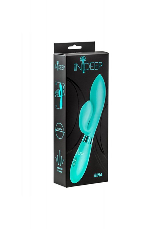 Wibrator-Vibrator Indeep Gina Turquoise