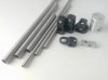 Inductive sensor set with mounting basic set