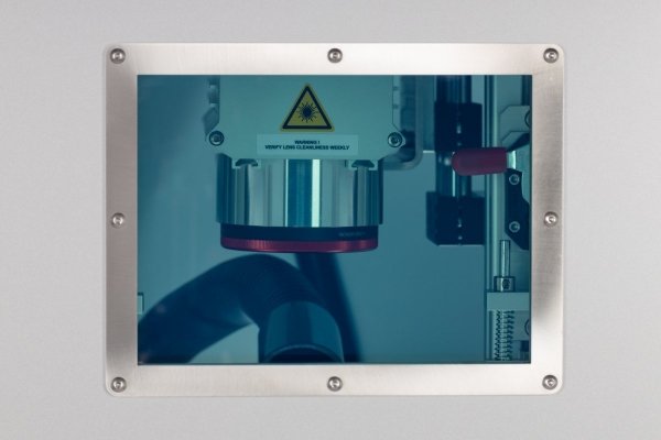 LASER-MARKING CABINET FOR THE USE IN CABLE MARKING
