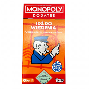 HASBRO Monopoly dodatek do gry Idź do więzienia