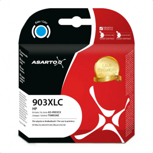Tusz Asarto do HP 903XLC | T6M03AE | 825 str. | cyan | REF.