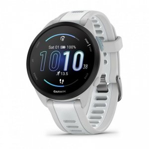 Zegarek Garmin Forerunner 165 Music, 43mm AMOLED Whitestone