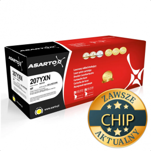 Toner Asarto do HP 207YN | W2212X | 2450 str. | yellow | z chip
