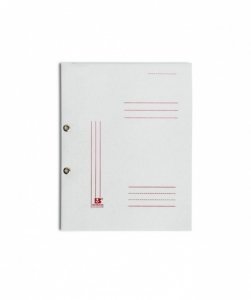 50x skoroszyt tekturowy oczkowy A4 1/1 250G Barbara