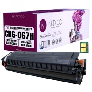 Toner INKDIGO do CANON CRG 067HK BK CHIP LBP630 LBP631 LBP633 650 651 655 657