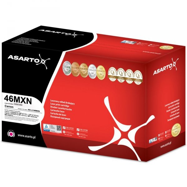 Toner Asarto do Canon 46MXN | 1252C002 | 5000 str. | magenta