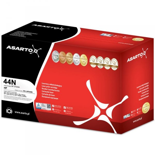 Toner Asarto do HP 44N | CF244A | 1000 str black Pro M15 M28 M15w M28w