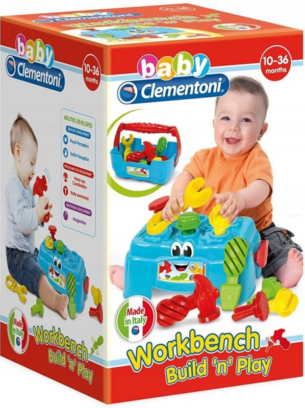 Clementoni Baby Stolik małego majsterkowicza 17733