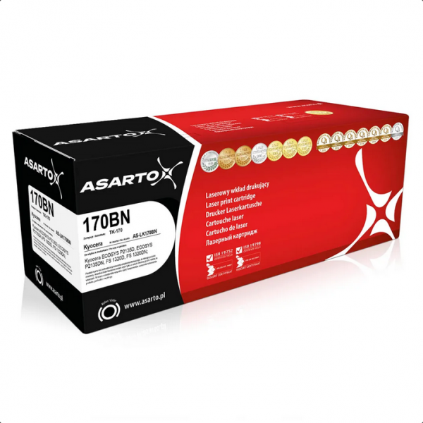 Toner Asarto do Kyocera 170BN | TK-170 | 7200 str. | black