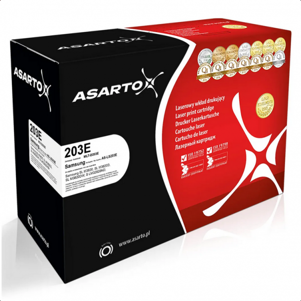 Toner Asarto do Samsung 203E | SU885A | 10000 str. | black