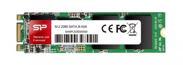 Dysk SSD Silicon Power Ace A55 256GB M.2 SATA III 550/450 MB/s (SP256GBSS3A55M28)