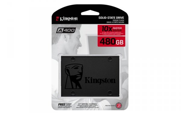 Dysk SSD Kingston A400 (480GB; 2.5&quot;; SATA 3.0; SA400S37/480G)