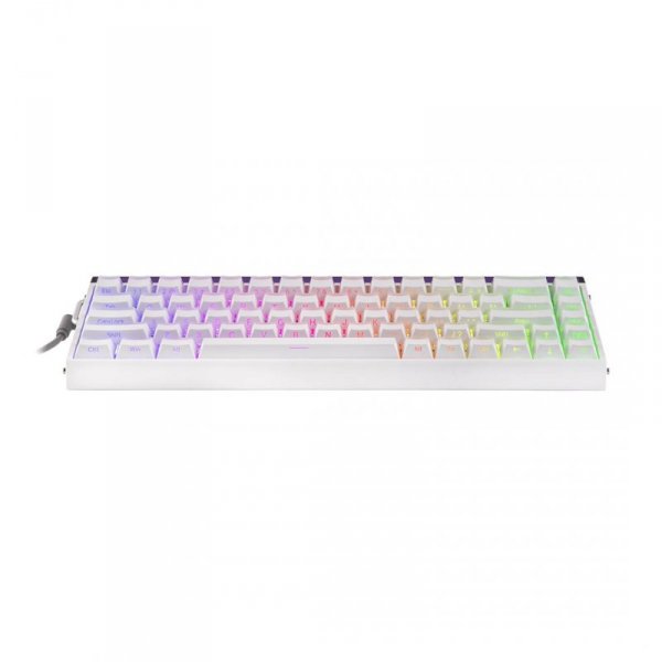 Klawiatura gasket HERO68HE WHITE LIGHT HOUSE Jade King switch RGB AULA