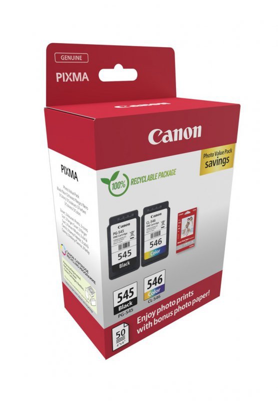 CANON Multipack PG-545/CL-546 + papier foto