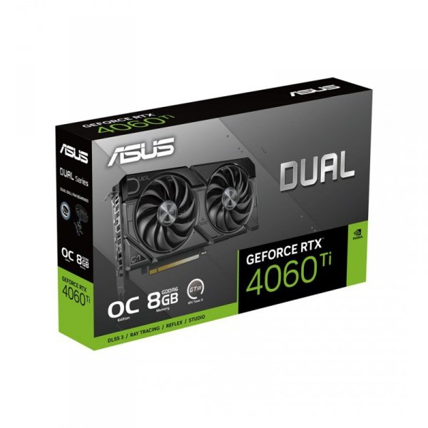 Karta graficzna ASUS Dual GeForce RTX 4060 Ti 8GB OC EVO GDDR6