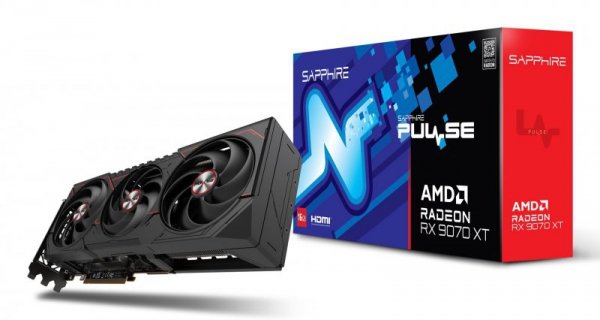 Karta graf. SAPPHIRE PULSE RX 9070 XT GAMING 16GB