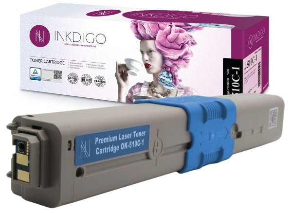 Toner INKDIGO do OKI C510DN C530DN MC561DN 5k Cyan 44469724