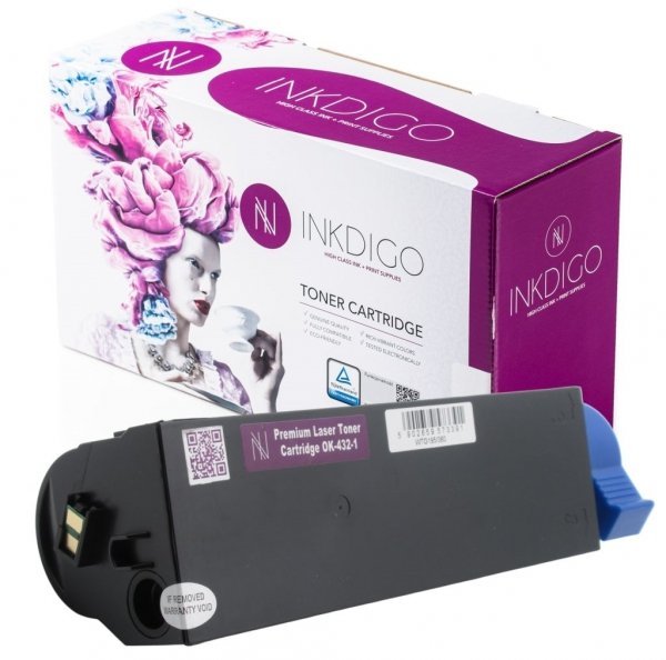 Toner INKDIGO do OKI B432 12k Black B432DN B512DN MB492dn MB562dnw