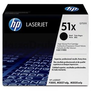 Toner HP 51X Q7551X oryginalny 