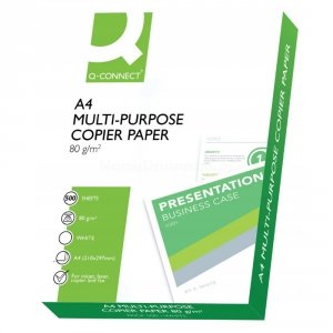Papier do drukarki Q-Connect Multi-Purpose A4 80g CIE161 klasa B 500 arkuszy