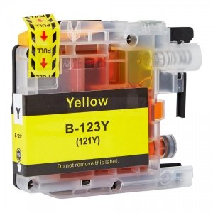 Tusz Brother LC123 zamiennik yellow