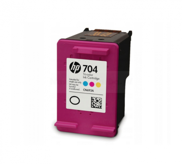 Tusz HP 704 CN693AE oryginalny kolorowy