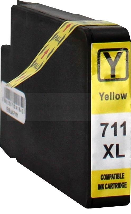 Tusz HP 711 zamiennik yellow