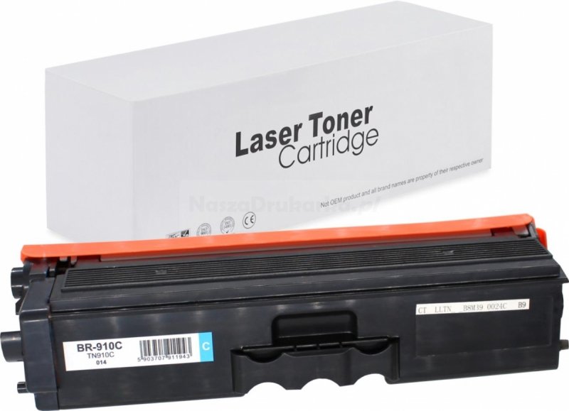 Toner Brother TN-910C zamiennik cyan