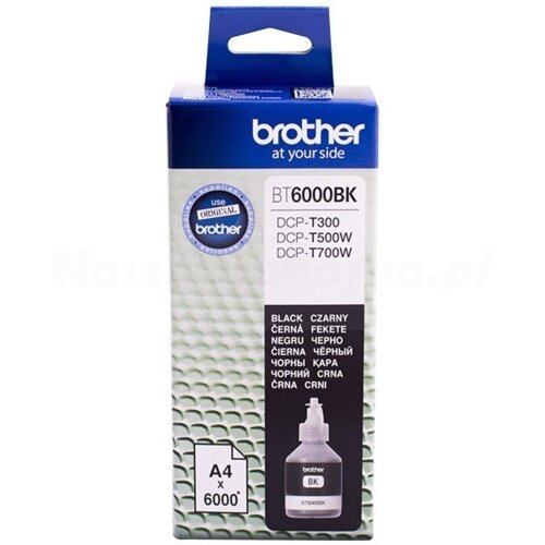 Oryginalny tusz Brother BT-6000BK czarny