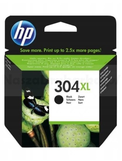 Tusz oryginalny HP 304XL black