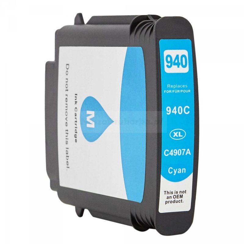 Tusz HP 940XL C4907AE zamiennik cyan
