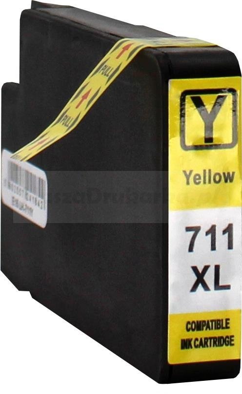 Tusz HP 711 zamiennik yellow