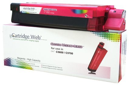 Toner Cartridge Web Magenta OKI C5600 zamiennik 43381906
