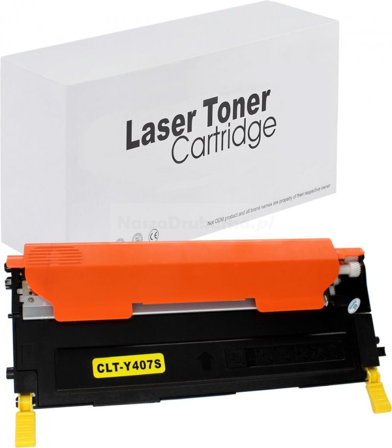 Toner Samsung Y4072 CLT-Y4072S CLP-320 zamiennik yellow