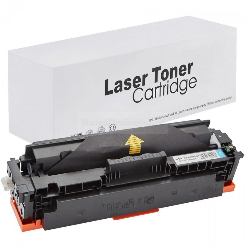 Toner HP 411X CF411X zamiennik cyan XL