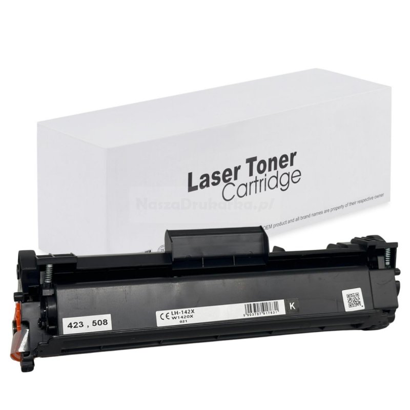 Toner HP 142A W1420A zamiennik XL z chipem