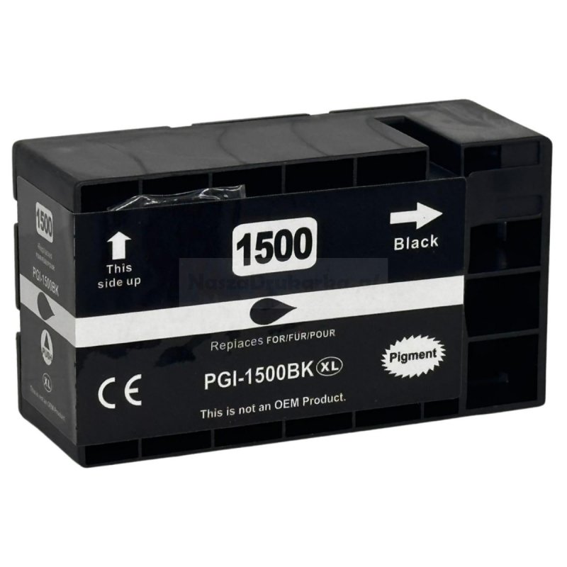 Tusz Canon PGI-1500BK zamiennik czarny XL