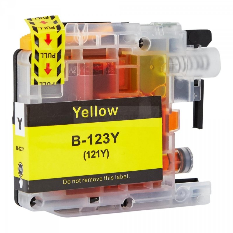 Tusz Brother LC123 zamiennik yellow XL