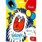 Balony metalizowane czerwone 12 (50szt.) FIORELLO 170-2634